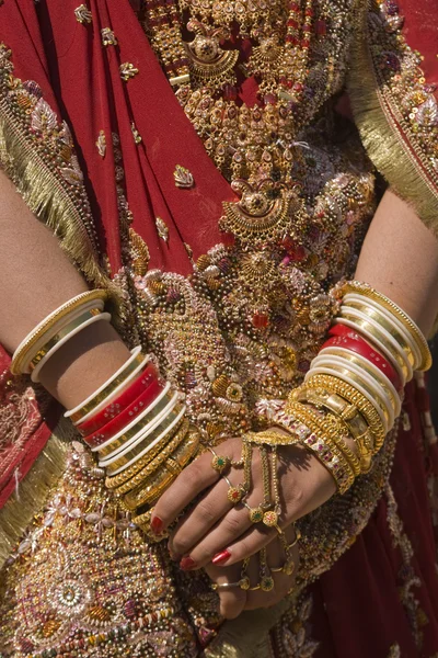 Indická nevěsta — Stock fotografie