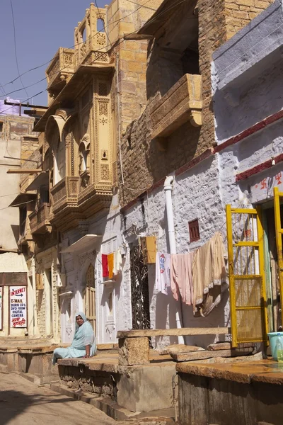 Escena de la calle Jaisalmer —  Fotos de Stock