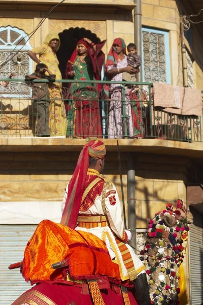 Çöl festival geçit — Stok fotoğraf