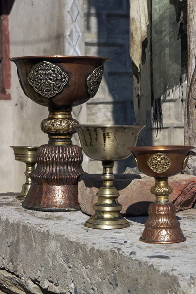 Boeddhistische cups — Stockfoto