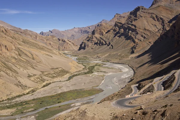 Estrada através de Ladakh — Fotografia de Stock