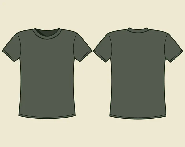 Blank t-shirt template — Stock Vector