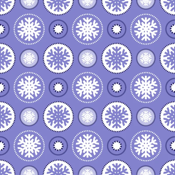Snowflakes pattern — Stock Vector