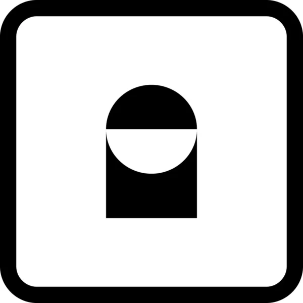 男厕所标志 — 图库矢量图片