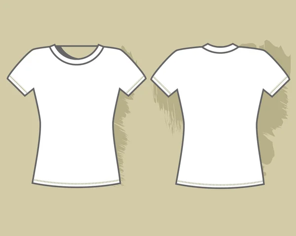 Modelo de t-shirt —  Vetores de Stock