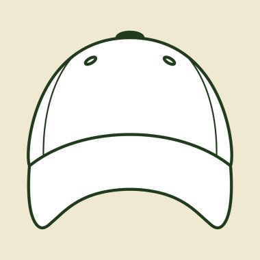 Baseball cap clipart