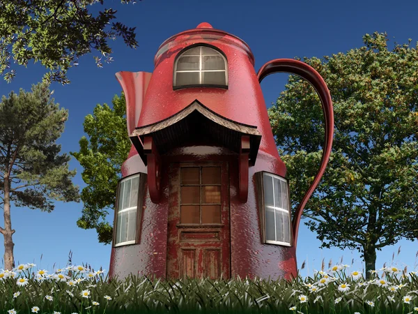 Potten house — Stockfoto