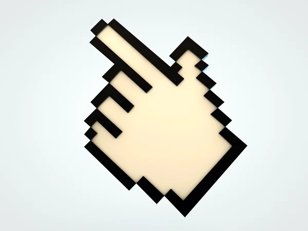 Handcursor — Stockfoto