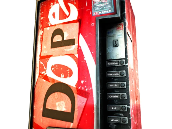 Automat z jedzeniem — Zdjęcie stockowe