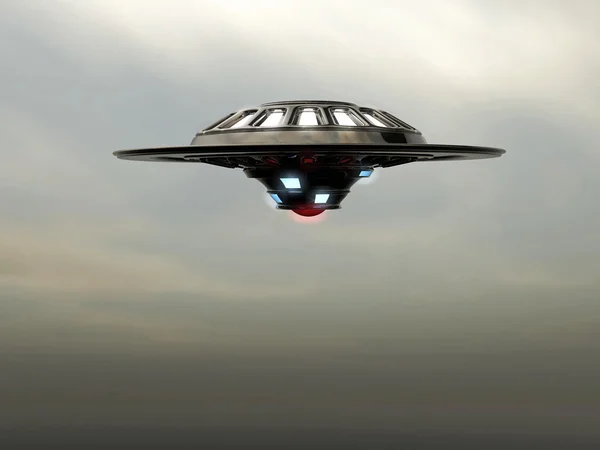 Ufo nave espacial — Fotografia de Stock