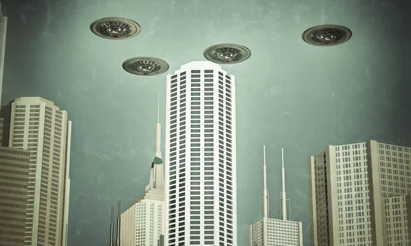 UFO oluşumları — Stok fotoğraf