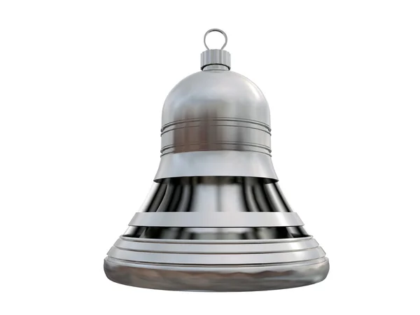 Christmas bell isolated on white background — Stock Photo, Image