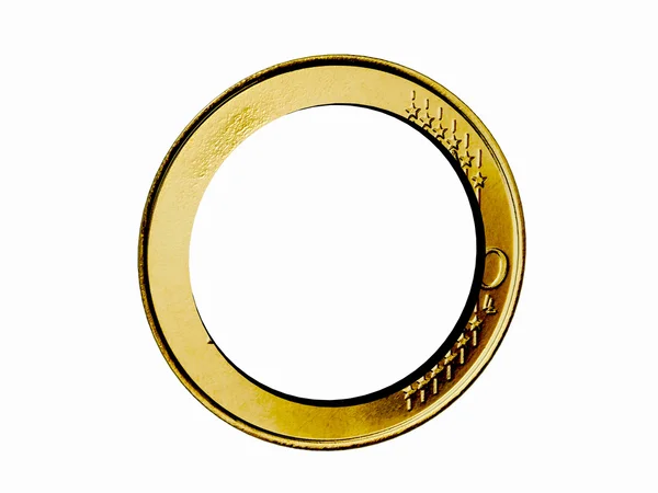 Кольцо евро — стоковое фото