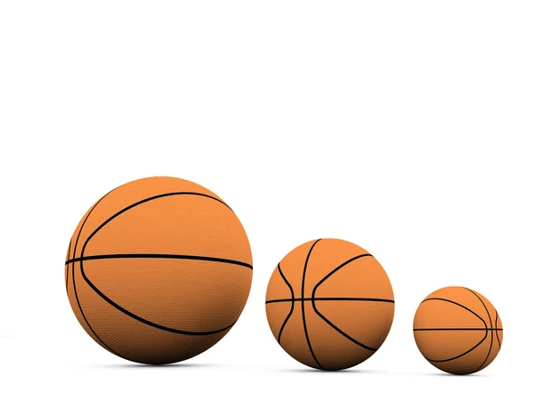 Basket balls — Stock Photo, Image