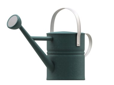 Green watering can clipart