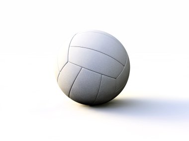 Beyaz arka plan üzerinde izole volley ball