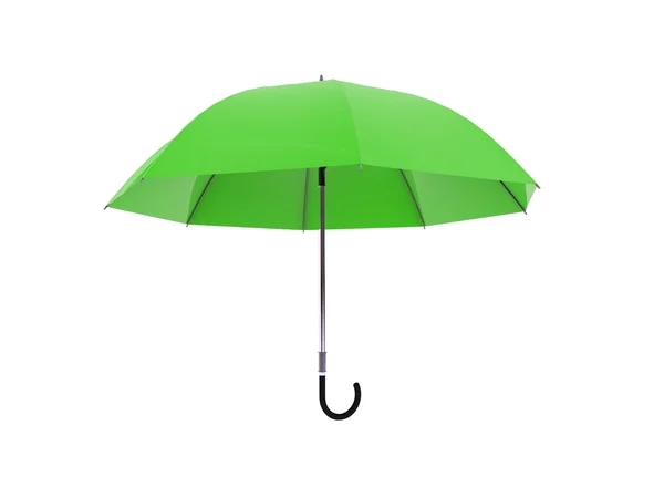Paraguas verde — Foto de Stock