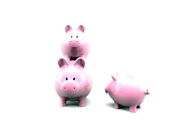 Piggy banks — Stock Photo, Image