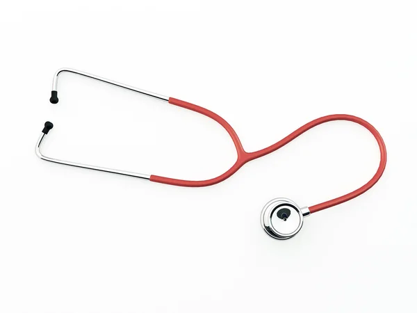 Stetoskop izolované na bílém pozadí — Stock fotografie