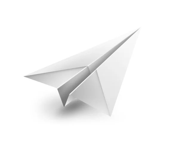 Samolot papieru — Zdjęcie stockowe