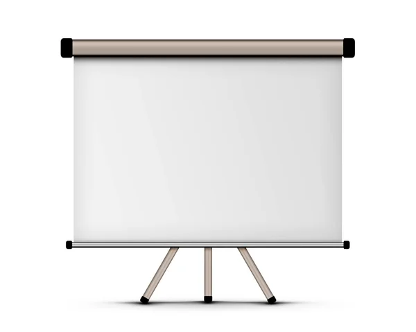 Blank projection screen — Stock Photo, Image