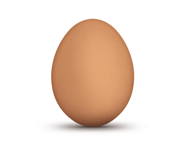 Beyaz arkaplanda yumurta izole — Stok fotoğraf