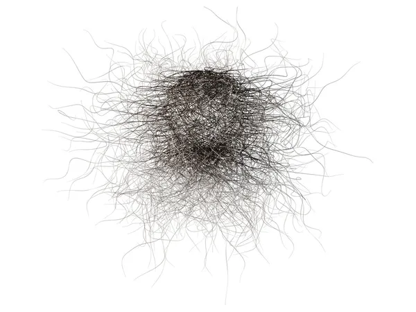Ball of hair — Stock Photo, Image