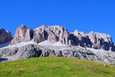 Pordoi pass, Trentino, Italy clipart