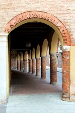 Porch, Ferrara, Emilia Romagna clipart