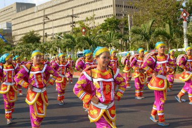 Participants-during-parade clipart