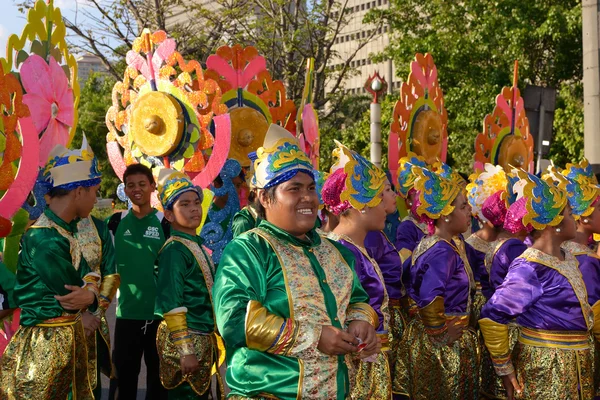 Cheerful-performer — Stock Photo, Image