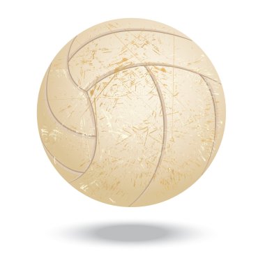 Volleyball-vintage clipart