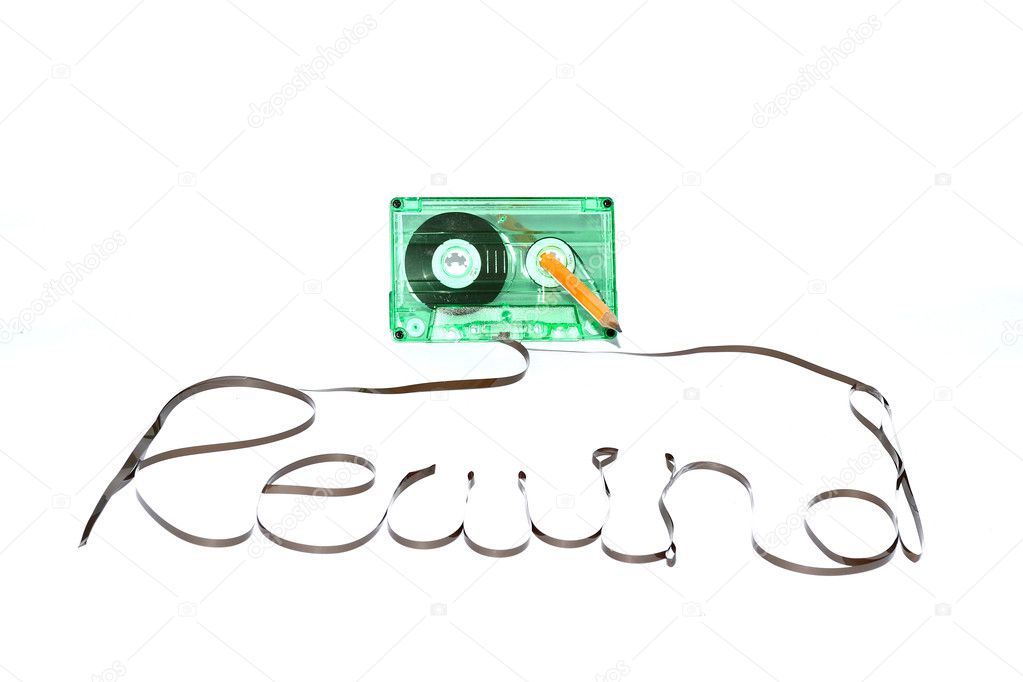 Rewind cassette tape