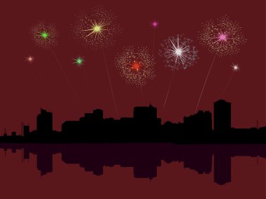 Fireworks clipart