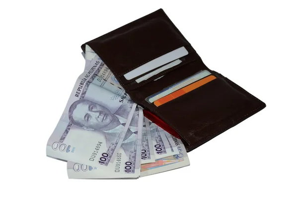 stock image Money in Wallet