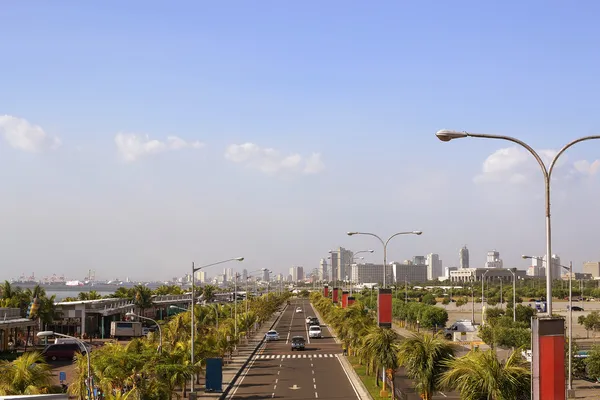 Paisaje-vista-desde-arriba — Foto de Stock