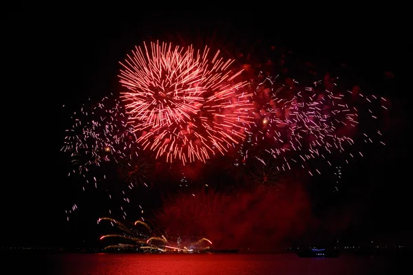 Fireworks-display-series _ 64 — Foto de Stock