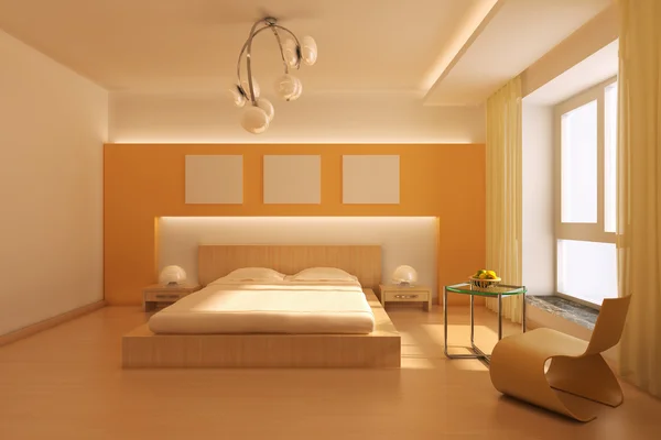 stock image Modern bedroom