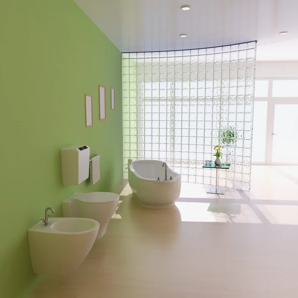 Modernes Badezimmer — Stockfoto