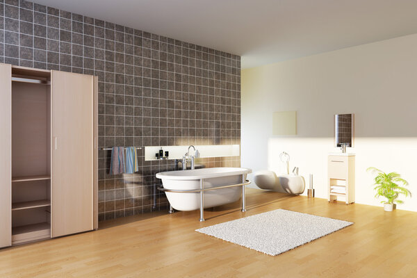 Современная ванная
