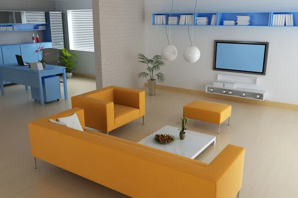 Modern living room — Stock Photo, Image