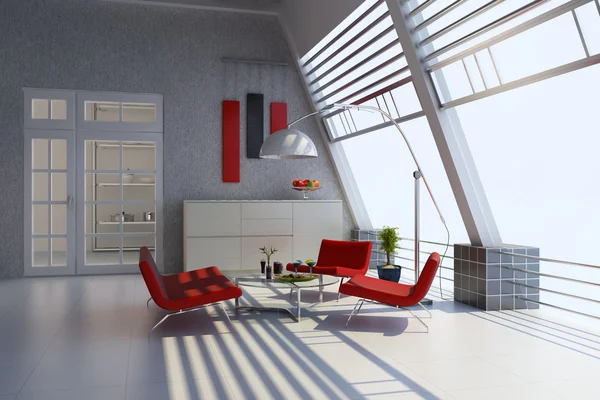 Modern home interior — Stock Photo, Image
