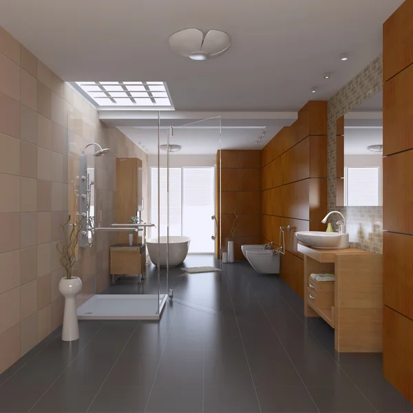 Modern bathroom — Stock Photo, Image