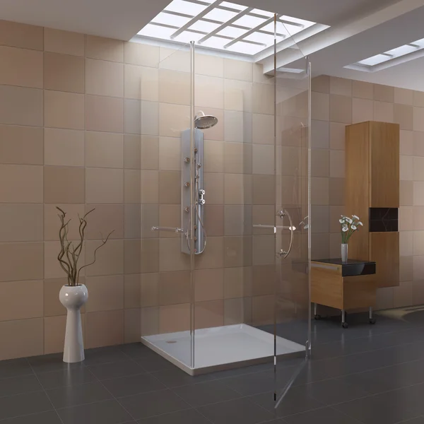 stock image Modern bathroom