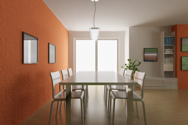 3d render modern home interior — Stock Photo, Image