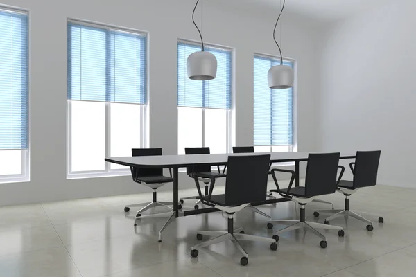 3d renderizar moderna sala de reuniones —  Fotos de Stock