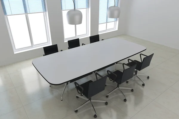 3d rendono moderna sala riunioni — Foto Stock