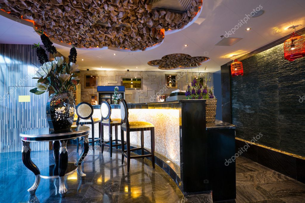 Luxus Bar Interieur — Stockfoto © roseburn3djob #8637955 Luxus Bar Interieur — Stockfoto © roseburn3djob #8637955