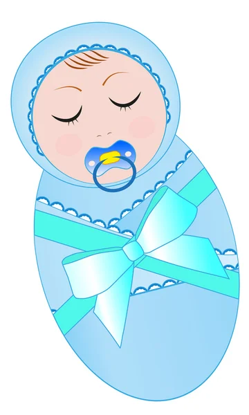 stock vector Newborn