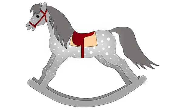 Rocking Horse — Stock Vector